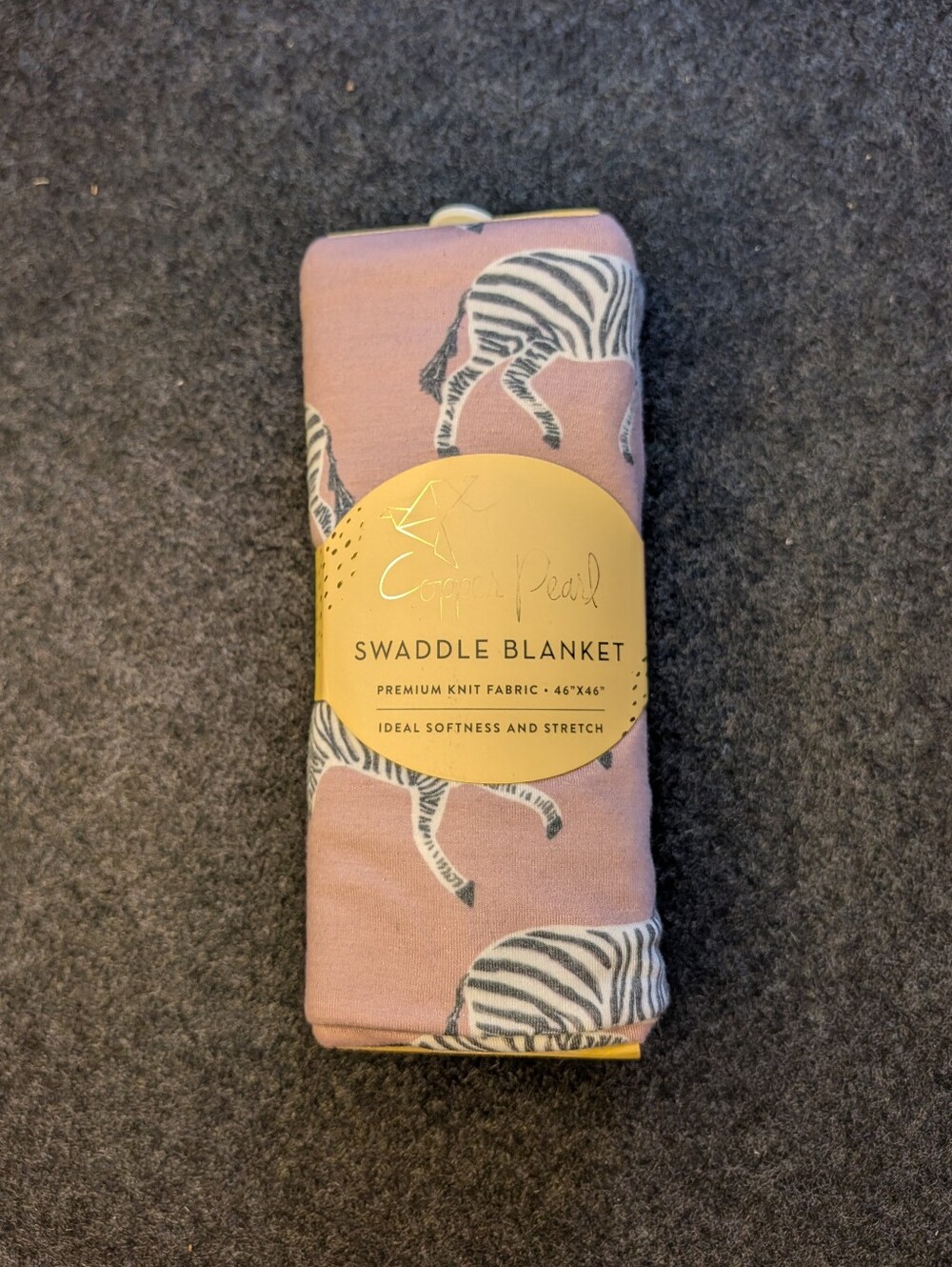 NWT Copper Pearl Swaddle Blanket Zella - Picture 2 of 4